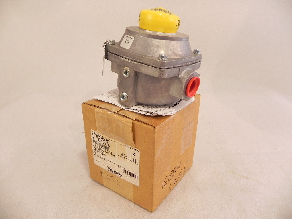 Asco 2-Way Normally Closed Globe Type  Gas Valve V710EASV22 - Advance Operations