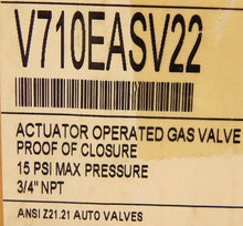 Load image into Gallery viewer, Asco 2-Way Normally Closed Globe Type  Gas Valve V710EASV22 - Advance Operations

