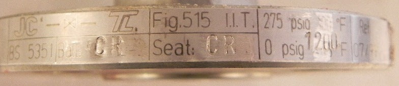 JC / Trueline Ball Valve 515-IIT-CR-X 3/4" - Advance Operations