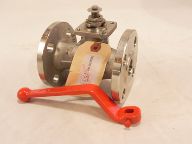 JC Trueline Stainless Steel Flanged Ball Valve 1