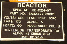 Load image into Gallery viewer, Hunterdon ABB Water-cooled Reactor Choke 170A 3AUA477001B61 600V  BB-1524-97 - Advance Operations
