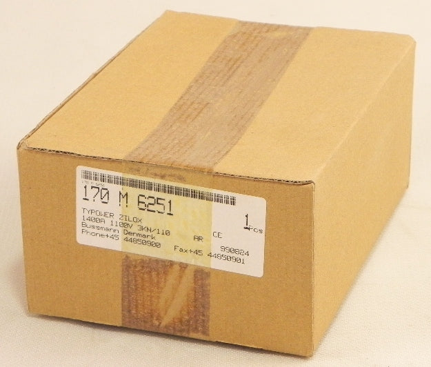 Bussmann Typower Zilox Fuse 170M6251 1400A - Advance Operations