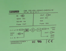 Load image into Gallery viewer, Phoenix Contact Power Supply CM175-PS-120AC/24DCU/10 - Advance Operations
