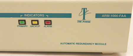 TSI Power Automatic Redundancy Module ARM-1000-FAA - Advance Operations
