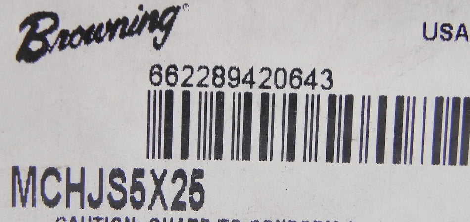 Browning Coupling MCHJS5X25 (Lot of 3) - Advance Operations