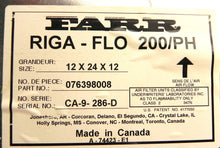 Load image into Gallery viewer, Camfil Farr Riga-Flo 12&quot; x 24&quot; x 12&quot; Air Filter 076398008 200/PH  (Lot of 2) - Advance Operations
