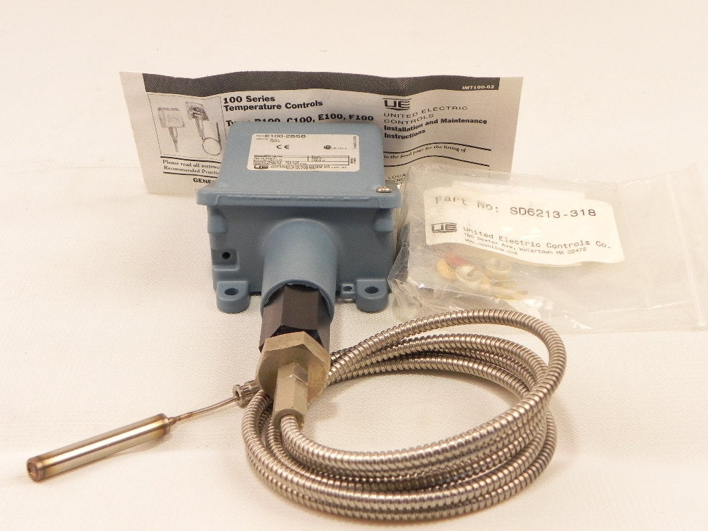 United Electric Temperature Switch E100-2BSB-S061-UC22 - Advance Operations