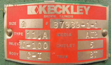Load image into Gallery viewer, Keckley Pressure Regulator 1&quot; Type 11.A / 11-A - Advance Operations
