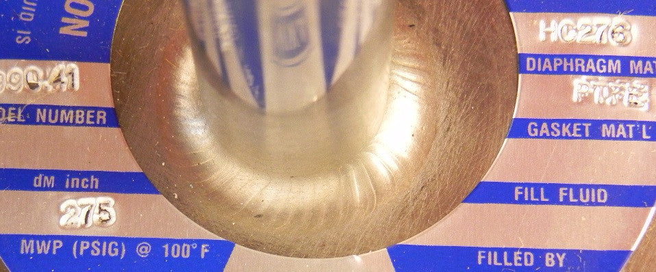 Wika 100 kPa Differential Pressure Gauge + Diaphragm w/ Seals 732.51 / 990.41 2" - Advance Operations