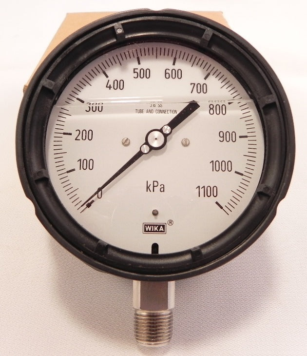 Wika Pressure Gauge 0-1100 kPa 4-1/2" - Advance Operations