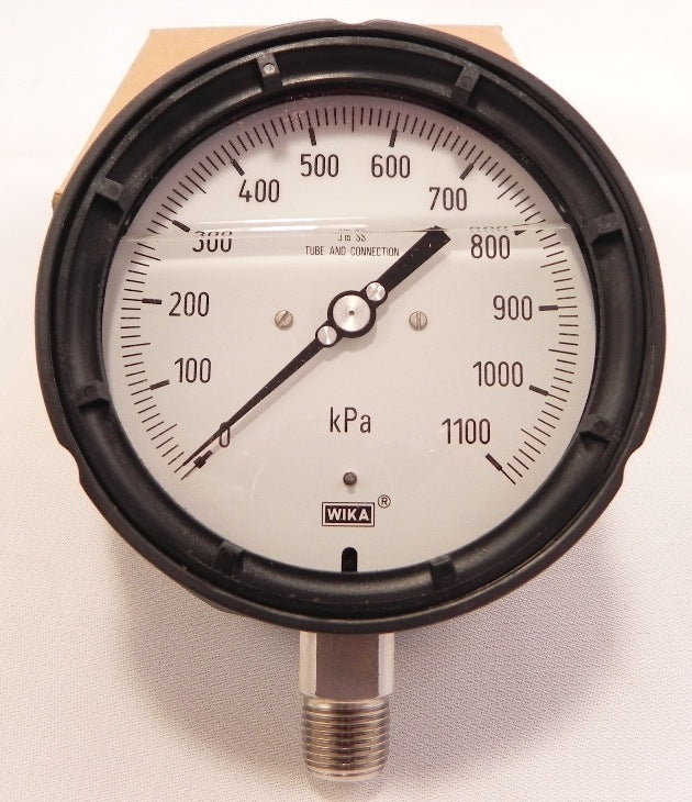 Wika Pressure Gauge 0-1100 kPa 4-1/2