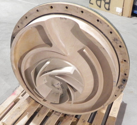 Fybroc Pump Back Assembly 1500 10x12X16 Refurbished - Advance Operations