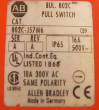Load image into Gallery viewer, Allen-Bradley Safety Pull Cable Switch 802C-J57M6 - Advance Operations
