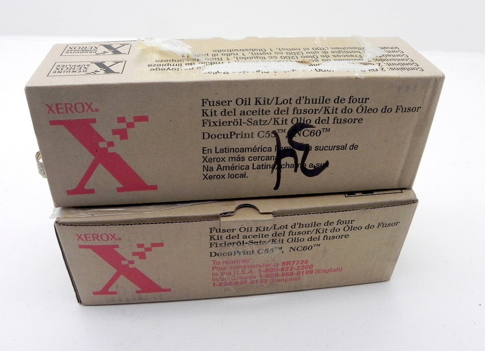 Xerox Fuser Oil Kit 8R7724 (Lot of 2) - Advance Operations