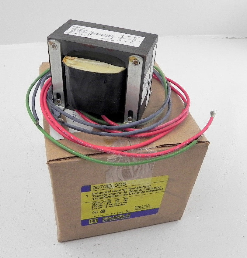 Square D Industrial Control Transformer 9070EL3D5 - Advance Operations