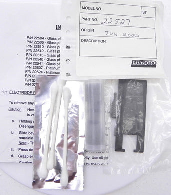Foxboro Platinum ORP Electrode Replacement Kit 0022527 - Advance Operations