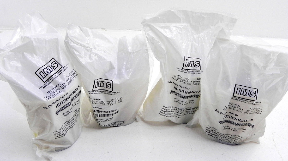 IMS Zebra Thermal Transfer Ribbon RUTREN102450-F (4) - Advance Operations
