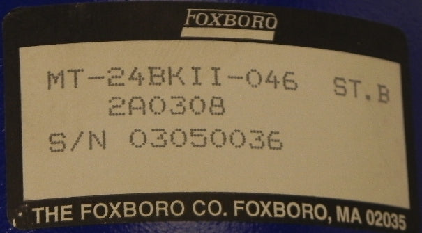 Foxboro K type temperature Probe MT-24BKII-046 - Advance Operations