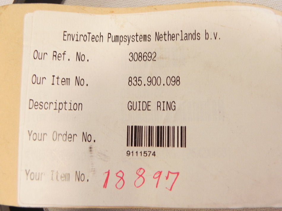 Weir GEHO TZPM Pump Guide Ring 835.900.098 - Advance Operations