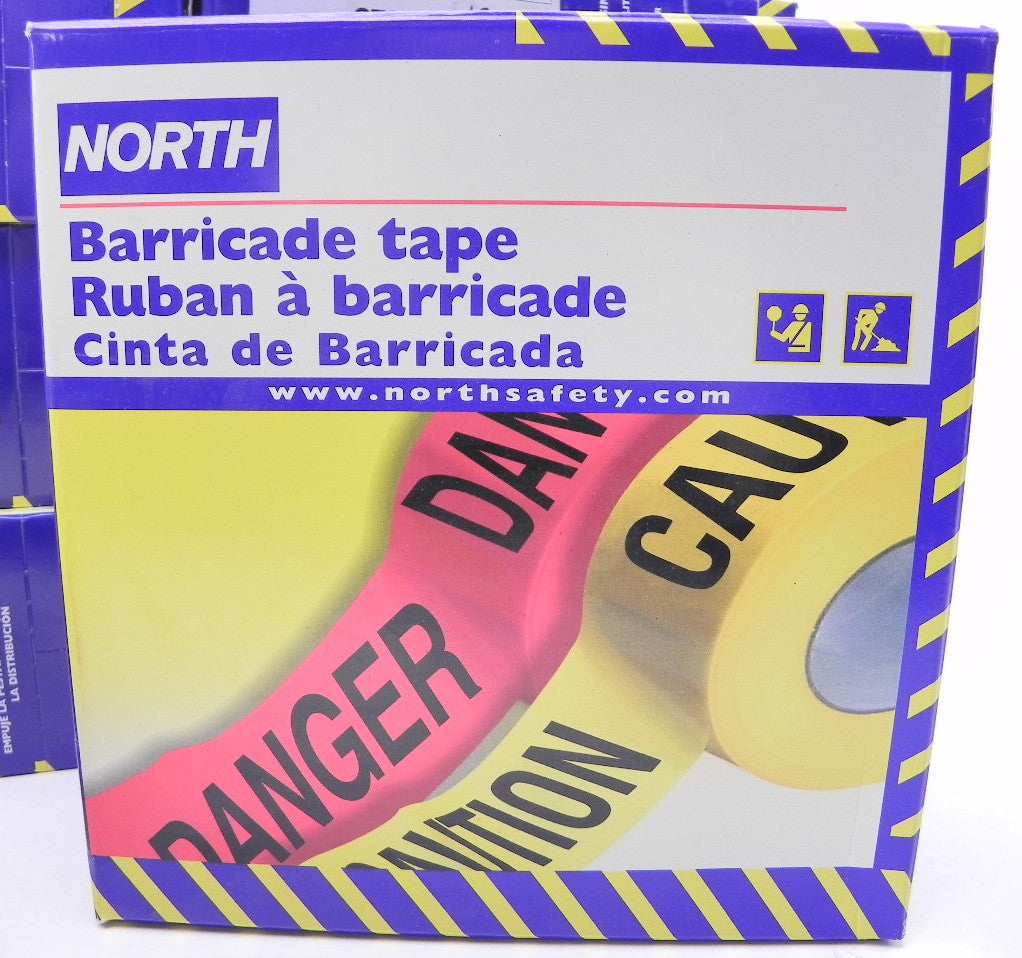 North Barricade Tape 1000' CT3YE7 (Lot of 12) - Advance Operations