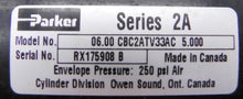 Load image into Gallery viewer, Parker Pneumatic Cylinder CBC2ATV33AC - Advance Operations
