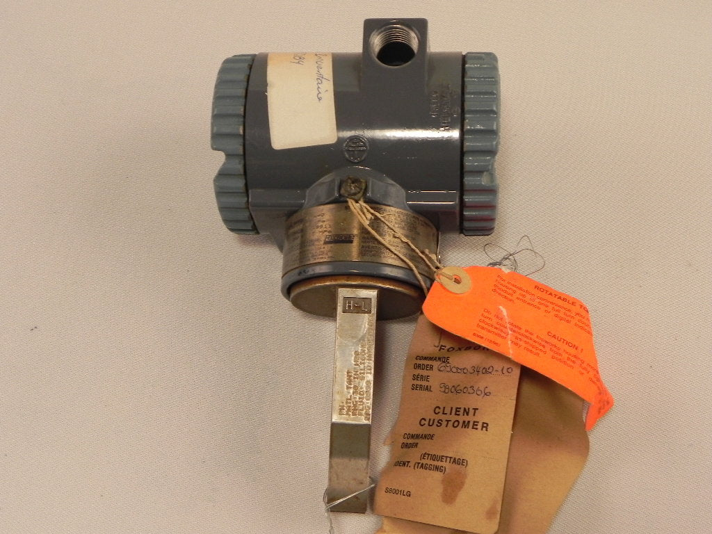 Foxboro Pressure Transmitter IDP10-D22A21C-M1K - Advance Operations
