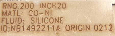 Foxboro Pressure Probe D0175AA - Advance Operations