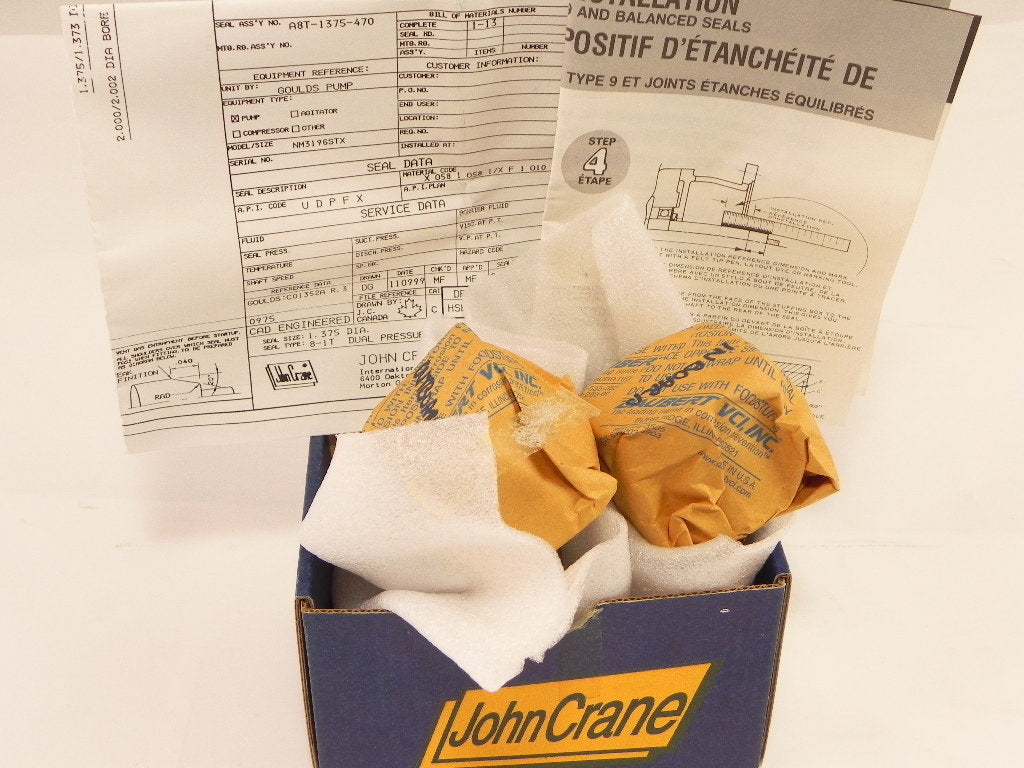 John Crane Mechanical Seal TYPE 81T DBL 1-3/8" - Advance Operations