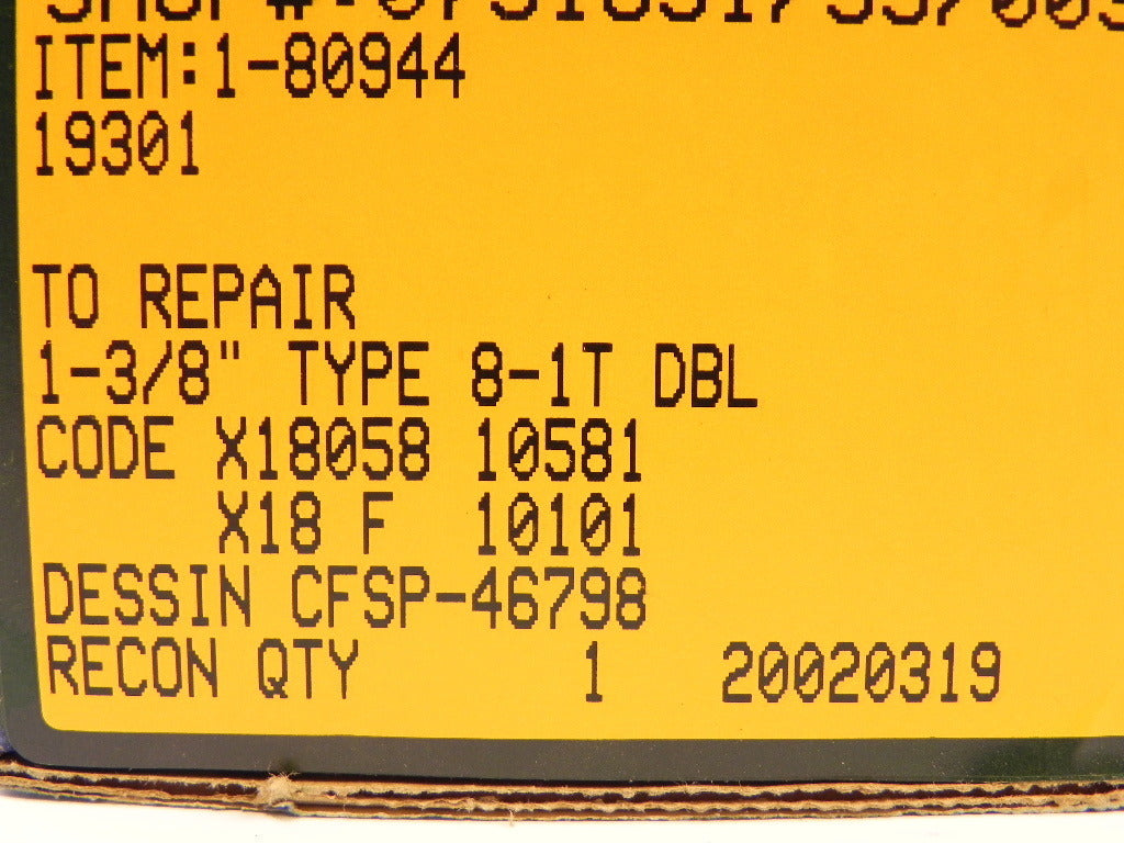 John Crane Mechanical Seal TYPE 81T DBL 1-3/8" - Advance Operations