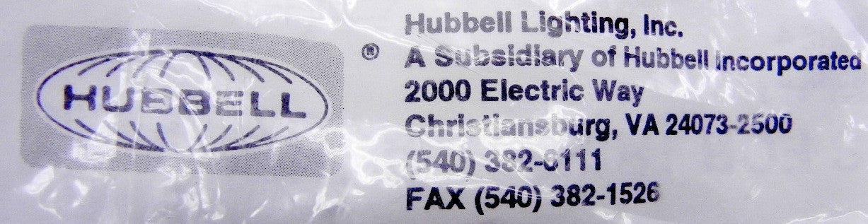 Hubbell Lighting Lower Luminaire Retainer Cable CH-LLR - Advance Operations