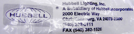 Hubbell Lighting Lower Luminaire Retainer Cable CH-LLR - Advance Operations