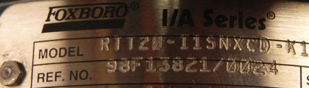 Foxboro Temperature Transmitter RTT20-I1SNXCD-K1 - Advance Operations