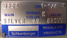 Load image into Gallery viewer, Schlumberger Pressure Regulator 1-1/2&quot; B38R - Advance Operations
