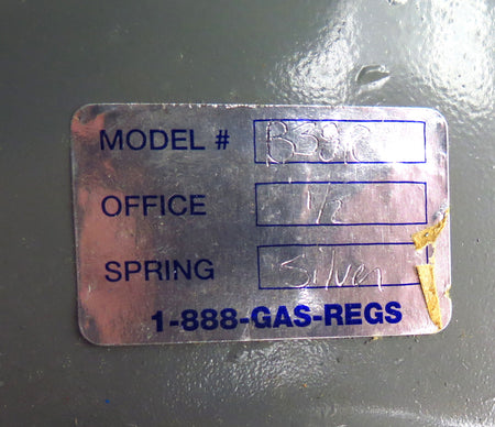 Schlumberger Sprague Pressure Regulator B38R Orifice 1/2" 2" NPT - Advance Operations