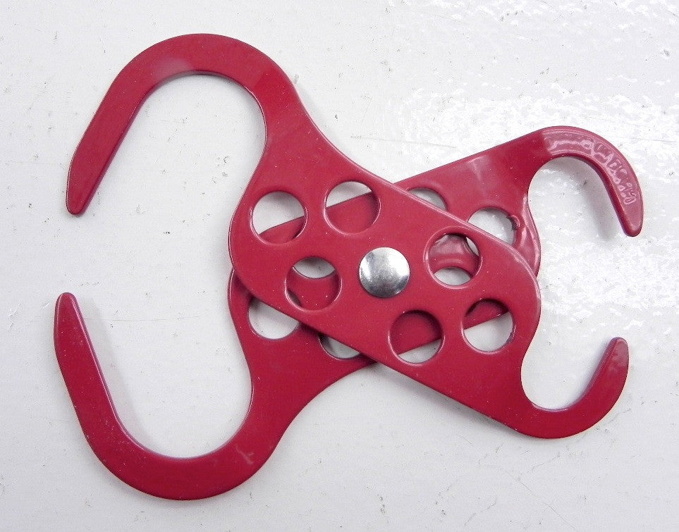 North M-Safe Metal SAFETY Lockout Hasp 666RD (Lot of 10) - Advance Operations