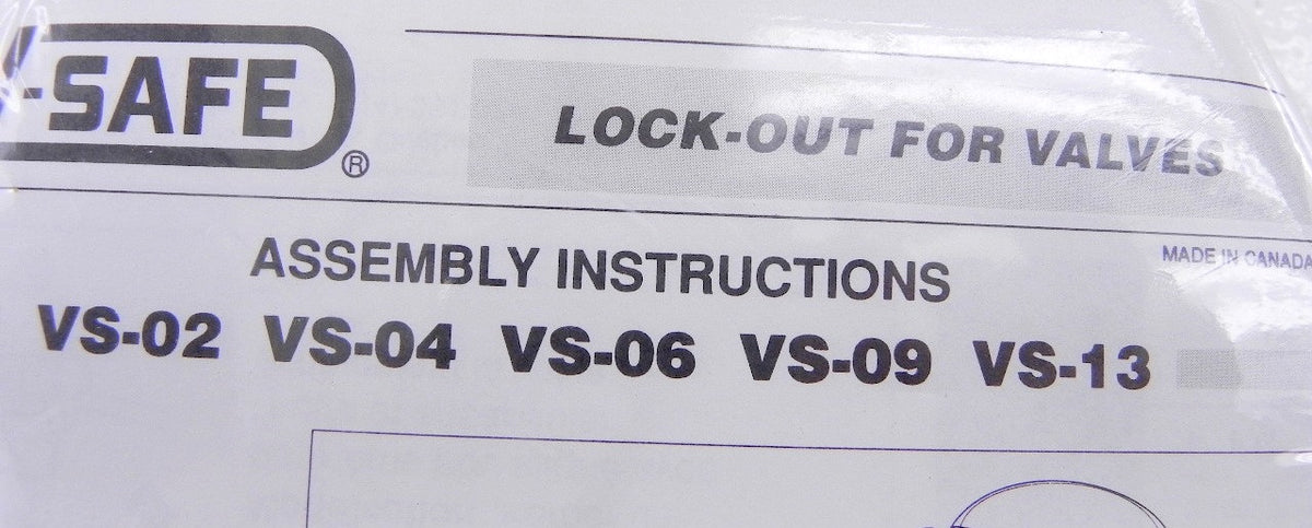 North V-Safe Security Lockout VS-04 (Lot of 3) - Advance Operations