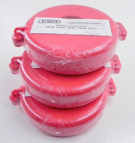 North V-Safe Security Lockout VS-06 (Lot of 3) - Advance Operations