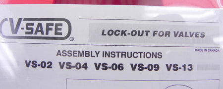 North V-Safe Security Lockout VS-06 (Lot of 3) - Advance Operations