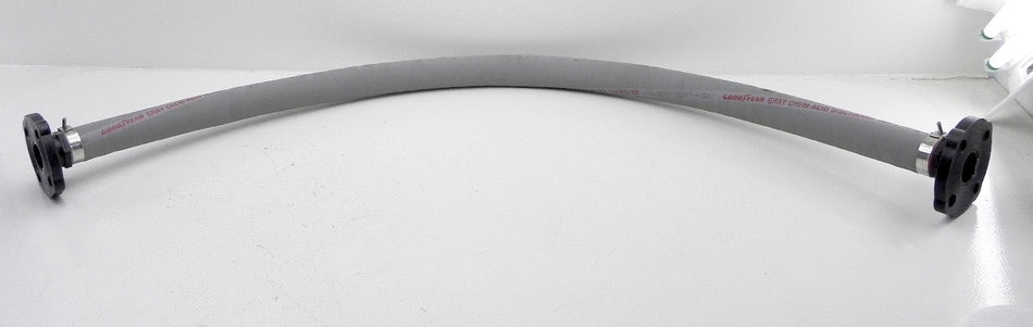 Goodyear Gray Chem-Acid Discharge Hose 6' 546-011 - Advance Operations