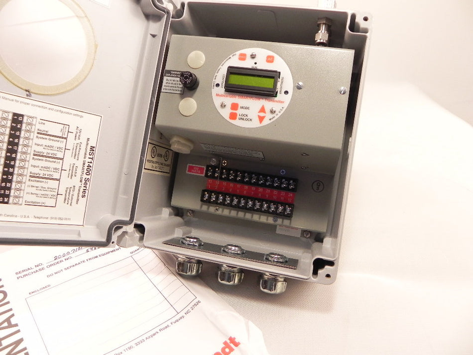 Thermo/Brandt Flow Transmitter MST14M10-4-AP-PS - Advance Operations