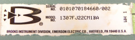 Brooks Flowmeter 1307FJ22CM1BA (Lot of 2) - Advance Operations