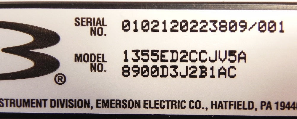 Brooks Sho-Rate Flow Meter 1355ED2CCJV5A - Advance Operations