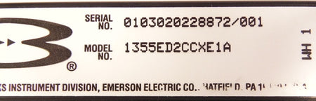 Brooks Instruments Sho-Rate FlowMeter 1355ED2CCXE1A - Advance Operations