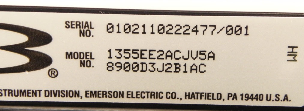 Brooks Sho-Rate Flow Meter	 1355EE2ACJV5A - Advance Operations