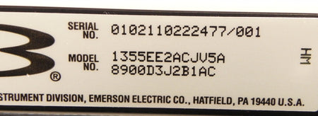 Brooks Sho-Rate Flow Meter	 1355EE2ACJV5A - Advance Operations