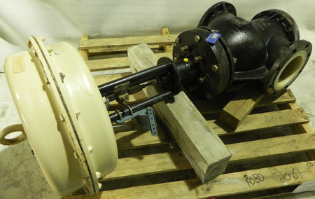 Samson-Pfeiffer Spherical Valve w/ Actuator 1A - 6" - Advance Operations