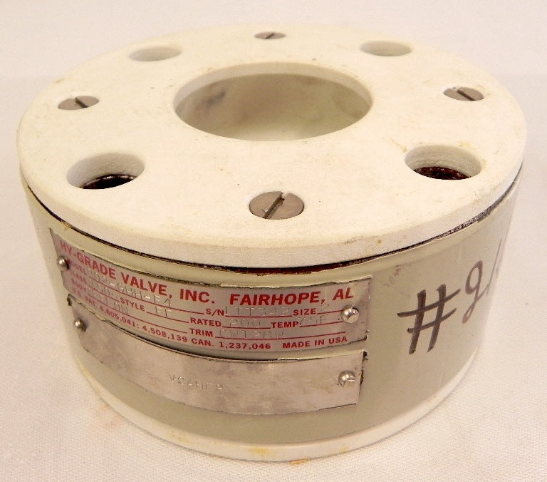 Hy-Grade 2" PTFE Teflon Check Valve P02-GHH-G4  For Corrosive Application - Advance Operations