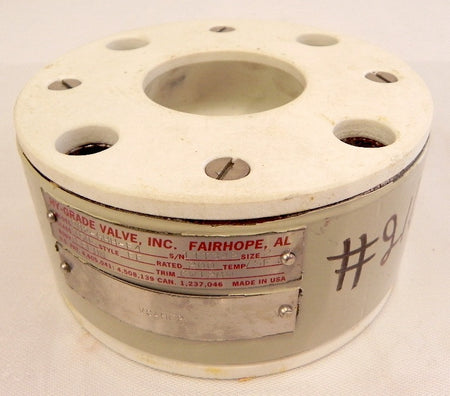 Hy-Grade 2" PTFE Teflon Check Valve P02-GHH-G4  For Corrosive Application - Advance Operations