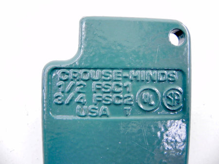 Crouse-Hinds Single Gang Device Box FSC2 3/4" - Advance Operations