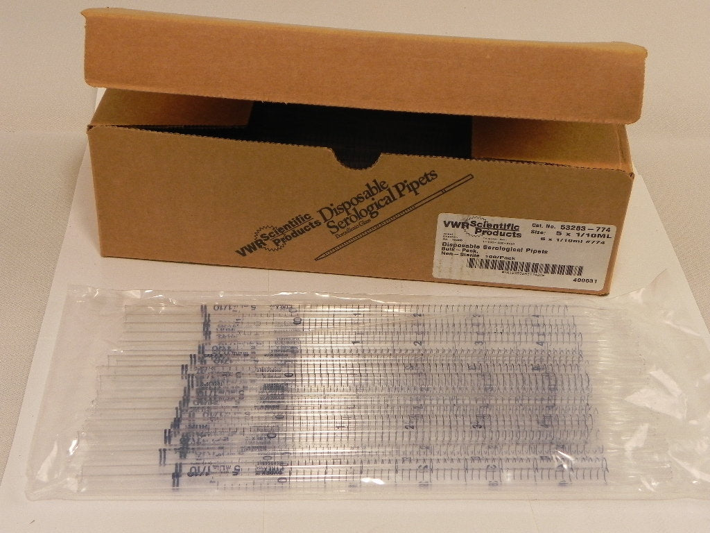 VWR Scientific Products Pipets 53283-774 (Lot of 100) - Advance Operations